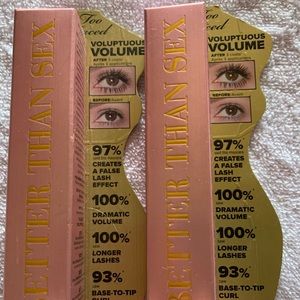 Too Faced Better Than Sex mascara. Set of 2